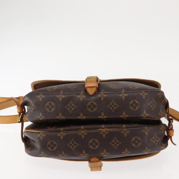 LOUIS VUITTON Monogram Saumur 30 Shoulder Bag M42256 LV Auth am9240 - Picture 6 of 16